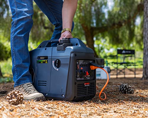 A-iPower 7600W Dual Fuel Quiet Portable Inverter Generator, Electric Start RV Ready, EPA & CARB Compliant CO Sensor