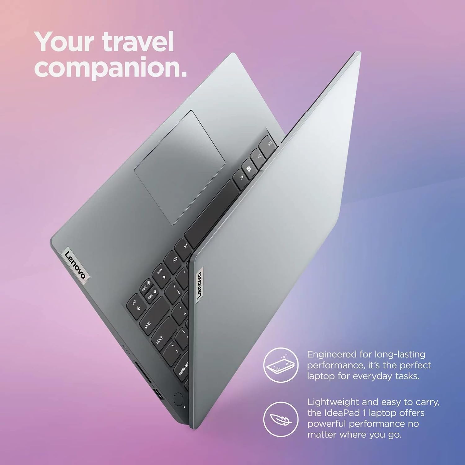 Lenovo 2023 Newest Ideapad 1i 14" HD Ultra-Light Laptop, Intel Pentium N5030 4-Core(Beat N4020), 4GB RAM, 256GB Storage, Stereo Speakers