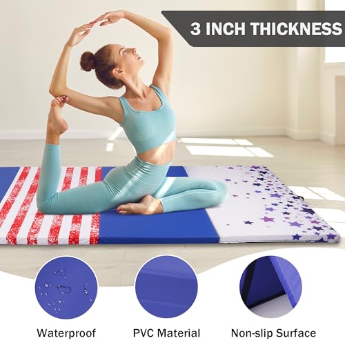 Extra Thick Folding Exercise Gymnastics Mat