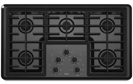 Whirlpool W5CG3625XS 36 Stainless Steel Gas Sealed Burner Cooktop