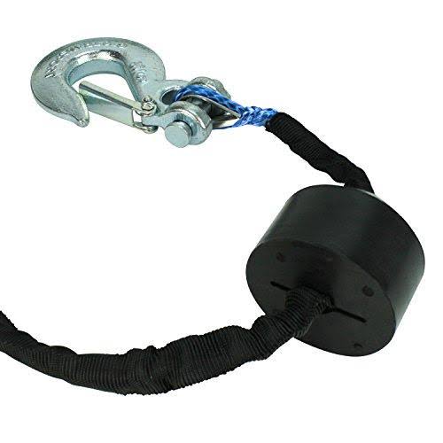 Extreme Max 5600.3099 'The Devil's Helper' Complete Synthetic ATV Winch Rope Kit - Blue