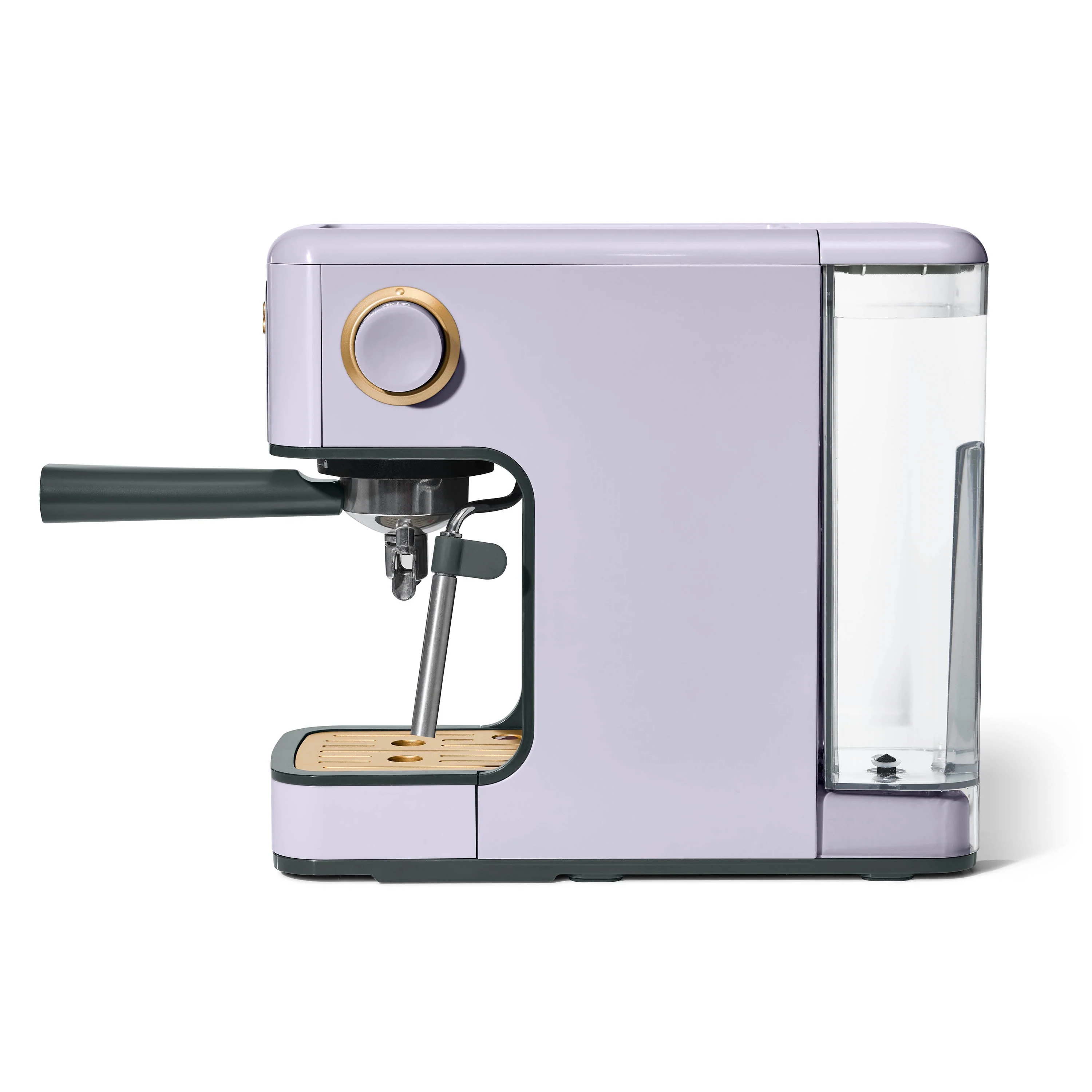 Beautiful Slim Espresso Maker with 20-Bar Pressure, White Icing by Drew Barrymore