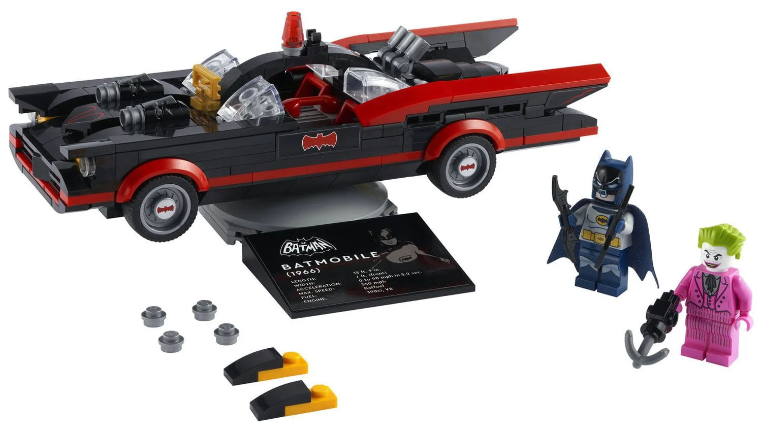 LEGO DC Batman: Batman Classic TV Series Batmobile 76188 Building Toy (345 Pieces)
