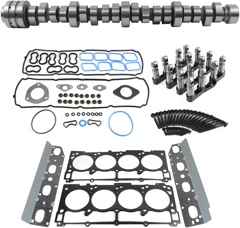 53022263AF MDS Engine Camshaft 53022263AE Replacement for Dodge Ram 1500 5.7L Hemi 2009-2019, Aspen Durango 5.7L 2009 GELUOXI