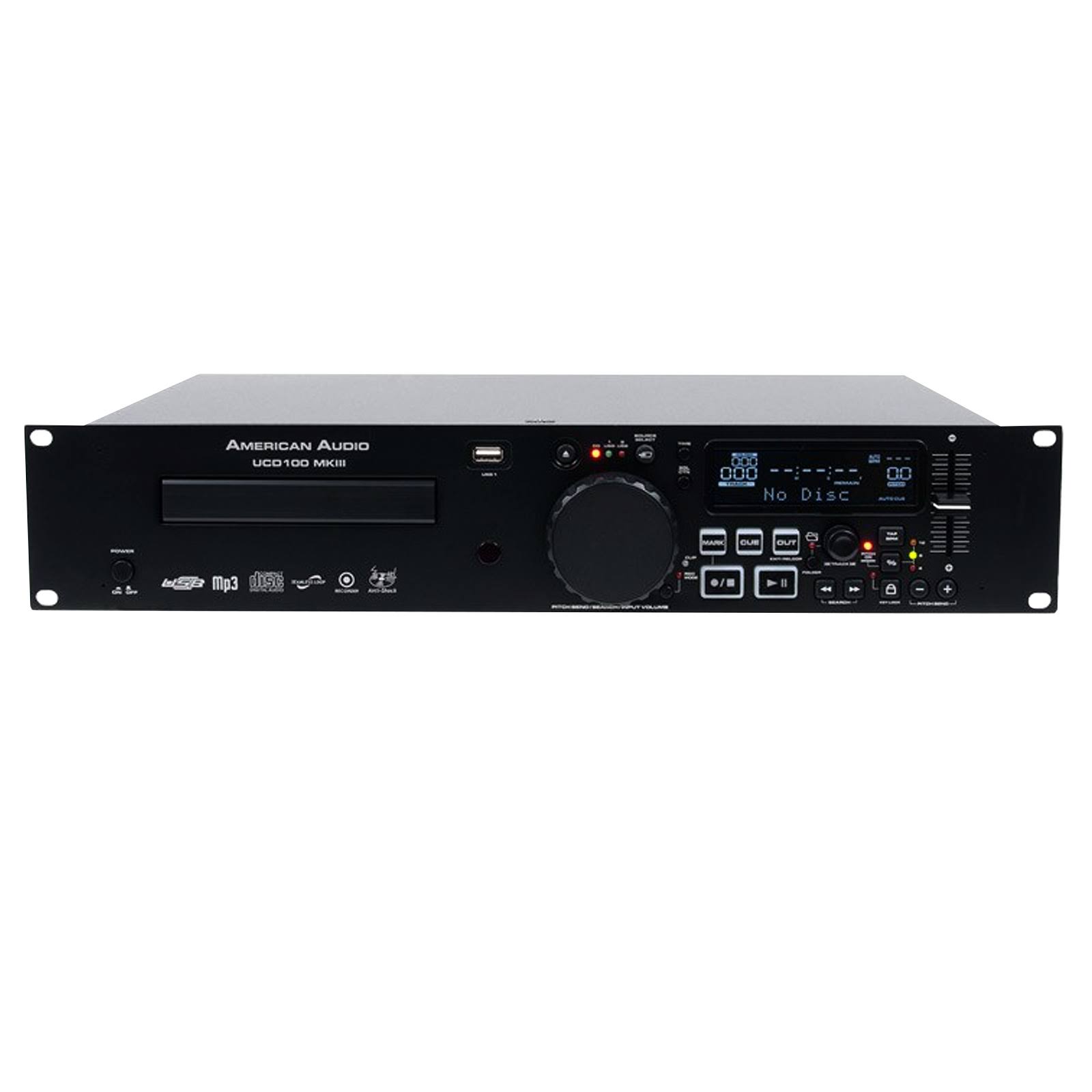 American DJ UCD-100 MKIII Rackmount Cd/mp3 Player