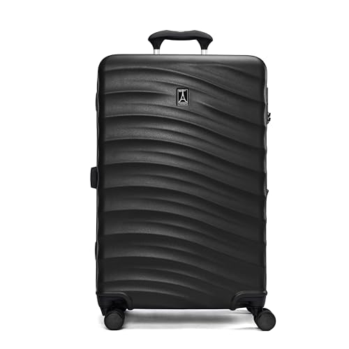 Travelpro Maxlite Air V2 Hardside Expandable Carry on Luggage, 8 Spinner Wheels, Lightweight Hard Shell Suitcase, TSA lock, Black, Carry On 21-Inch