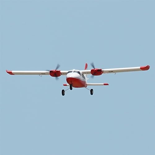 P68 850MM(33.5'') 3S RC Airplane PNP Trainer for Beginner (Transmitter, Receiver or Battery not Included) (Red)