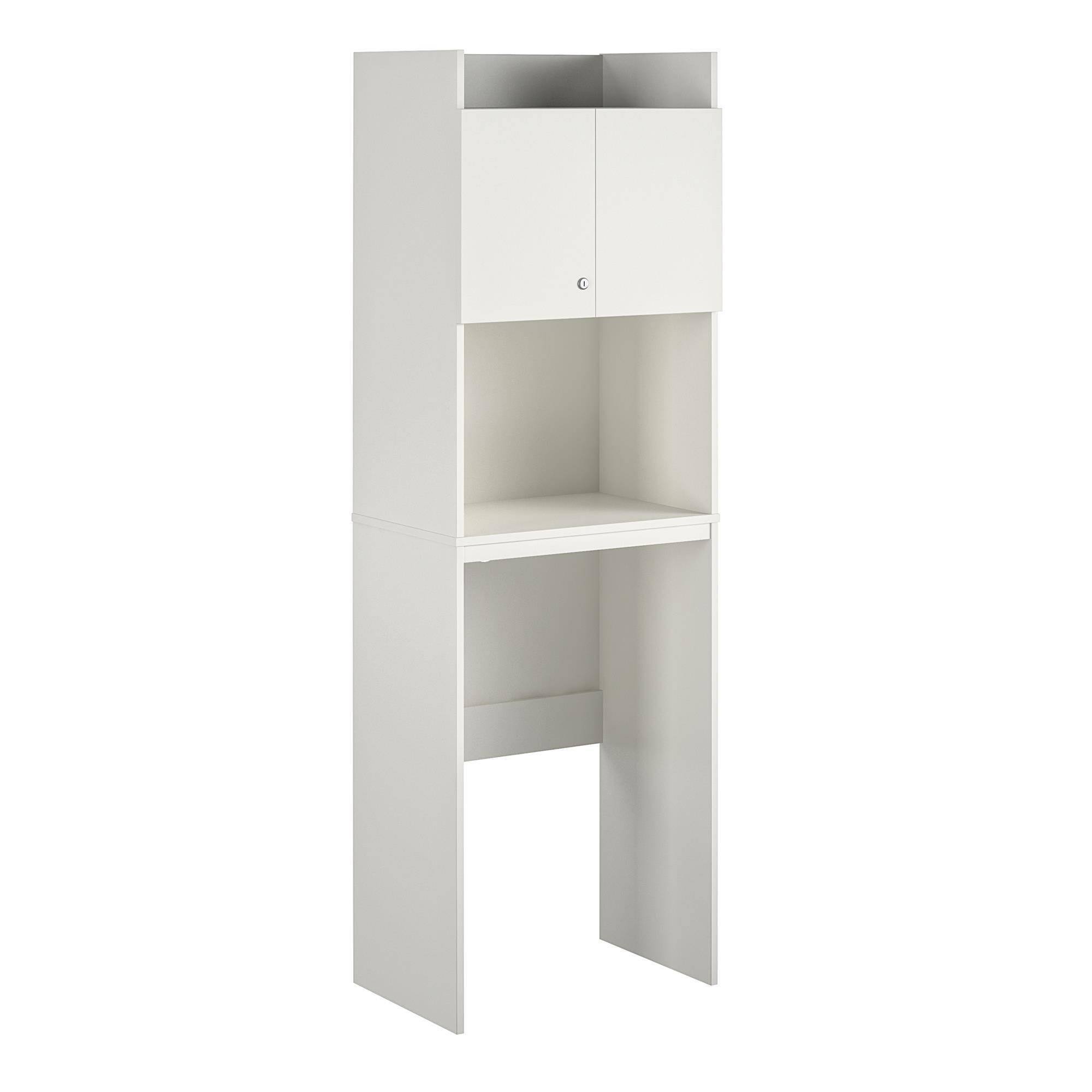 Sandberg Mini Refrigerator Storage Cabinet White - Room and Joy