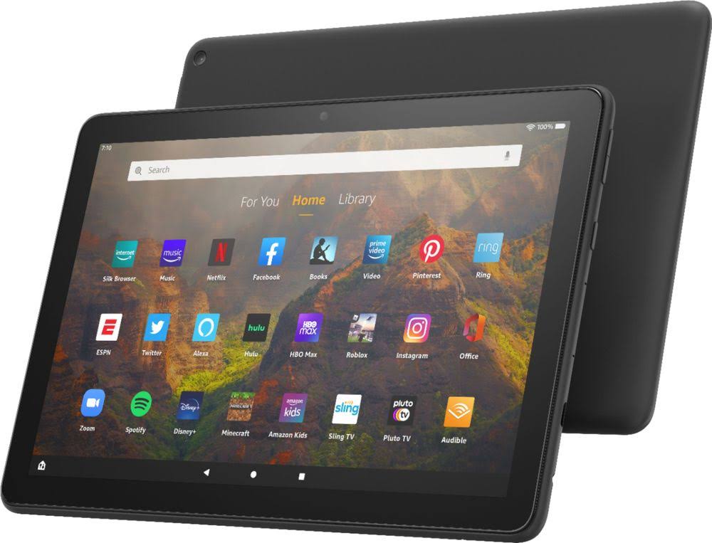 Amazon - Fire HD 10 - 10.1x22 - Tablet - 64 GB - Black