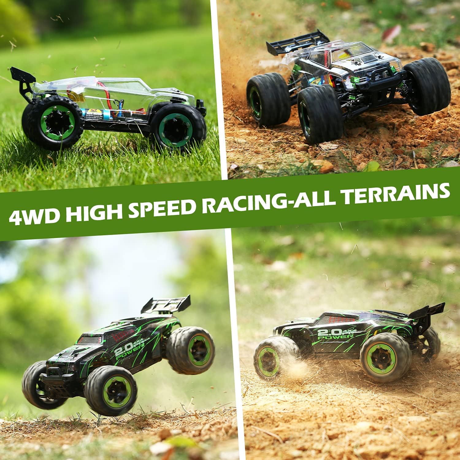 DEERC Brushless 302E RC Cars for Adults, Upgraded 60KM/H High Speed Remote Control Car