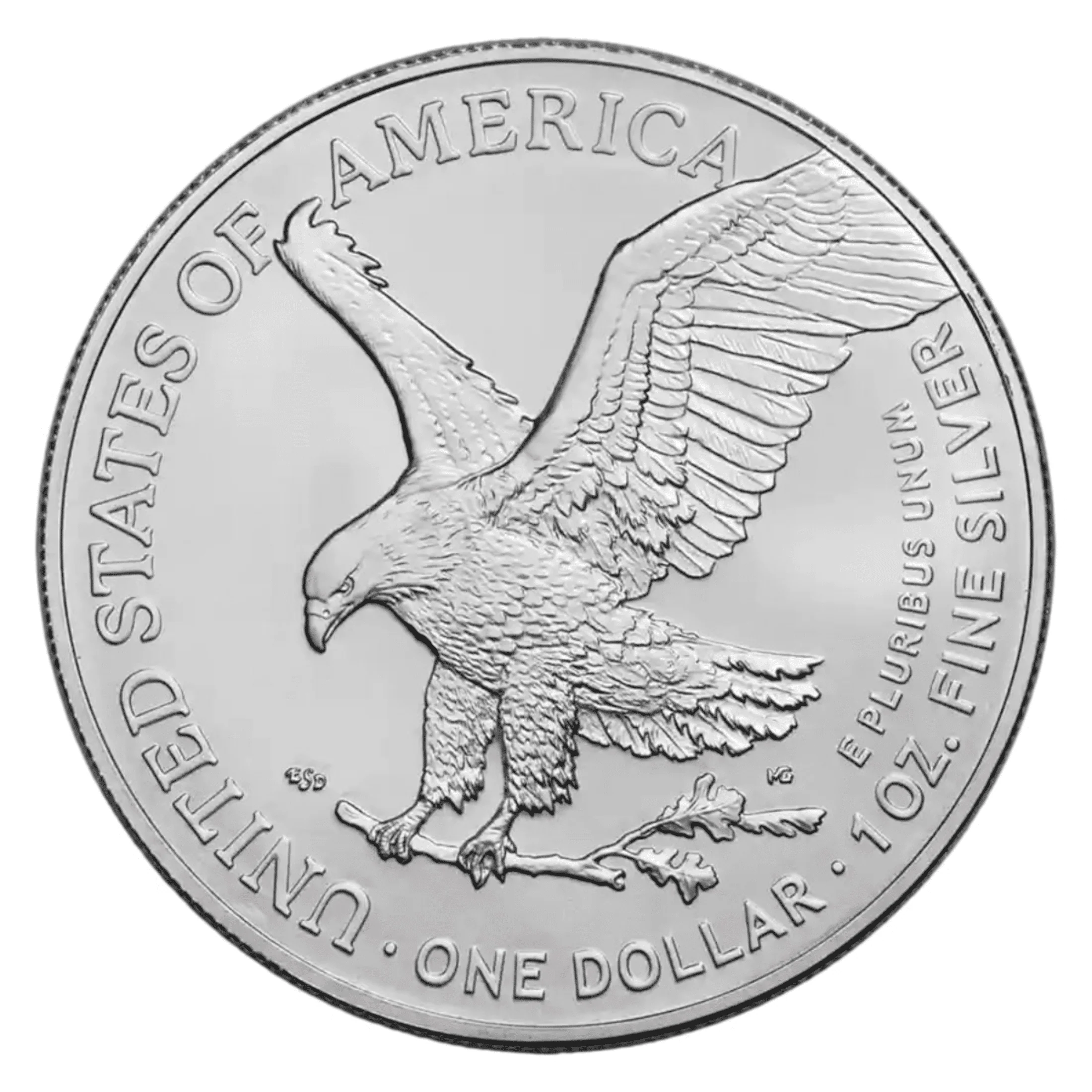2024 1 oz American Silver Eagle Coin BU - Tube of 20 Coins