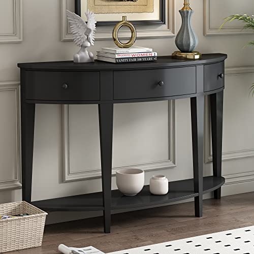 Half Moon Table,Entryway Table,Half Circle Table,Half Moon Entry Table Home Decor,Half Moon Console Tables for Entryway,Hallway Table