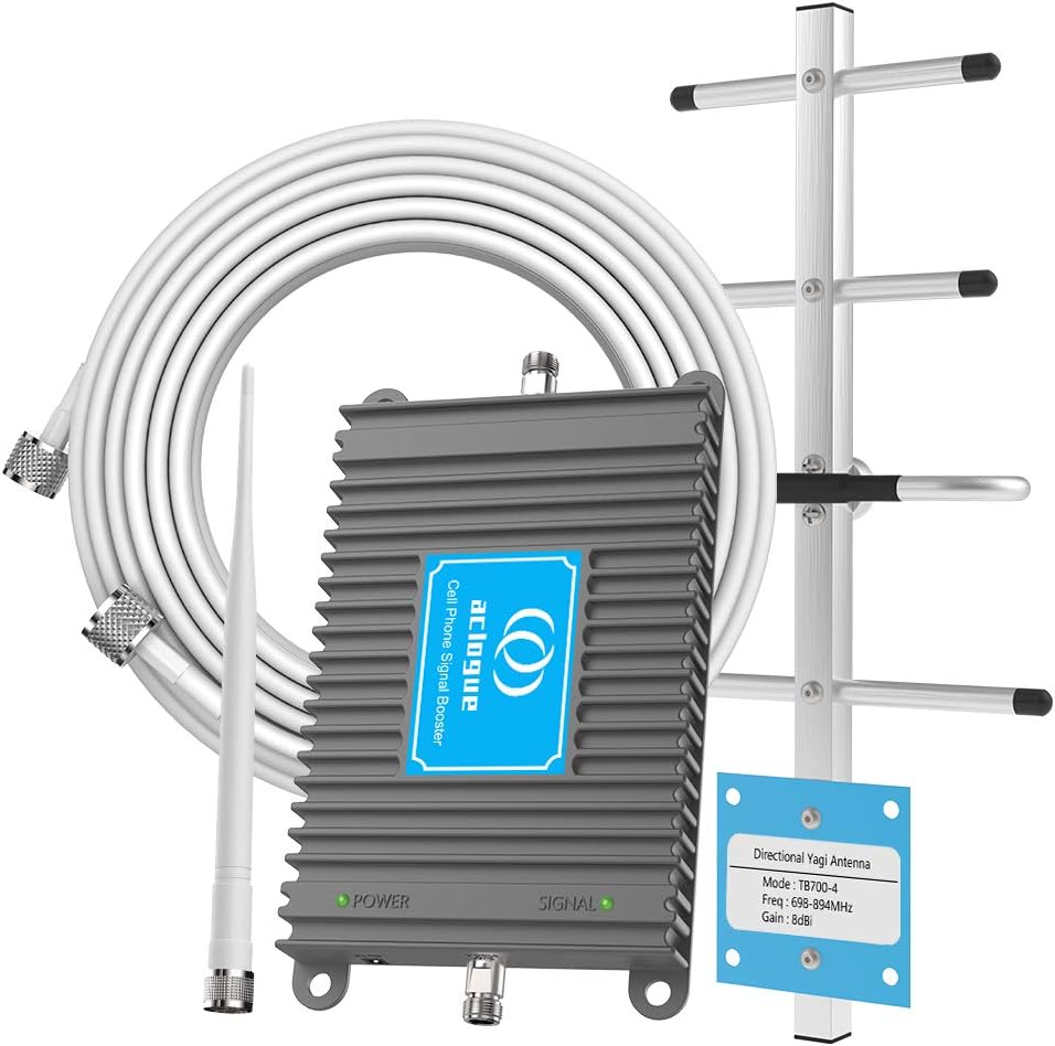 Verizon 4G Phone Signal Booster Home Cell Phone Signal Booster Verizon Straight Talk Band 13 LTE Phone Signal Booster Cell Signal Repeater Amplifier