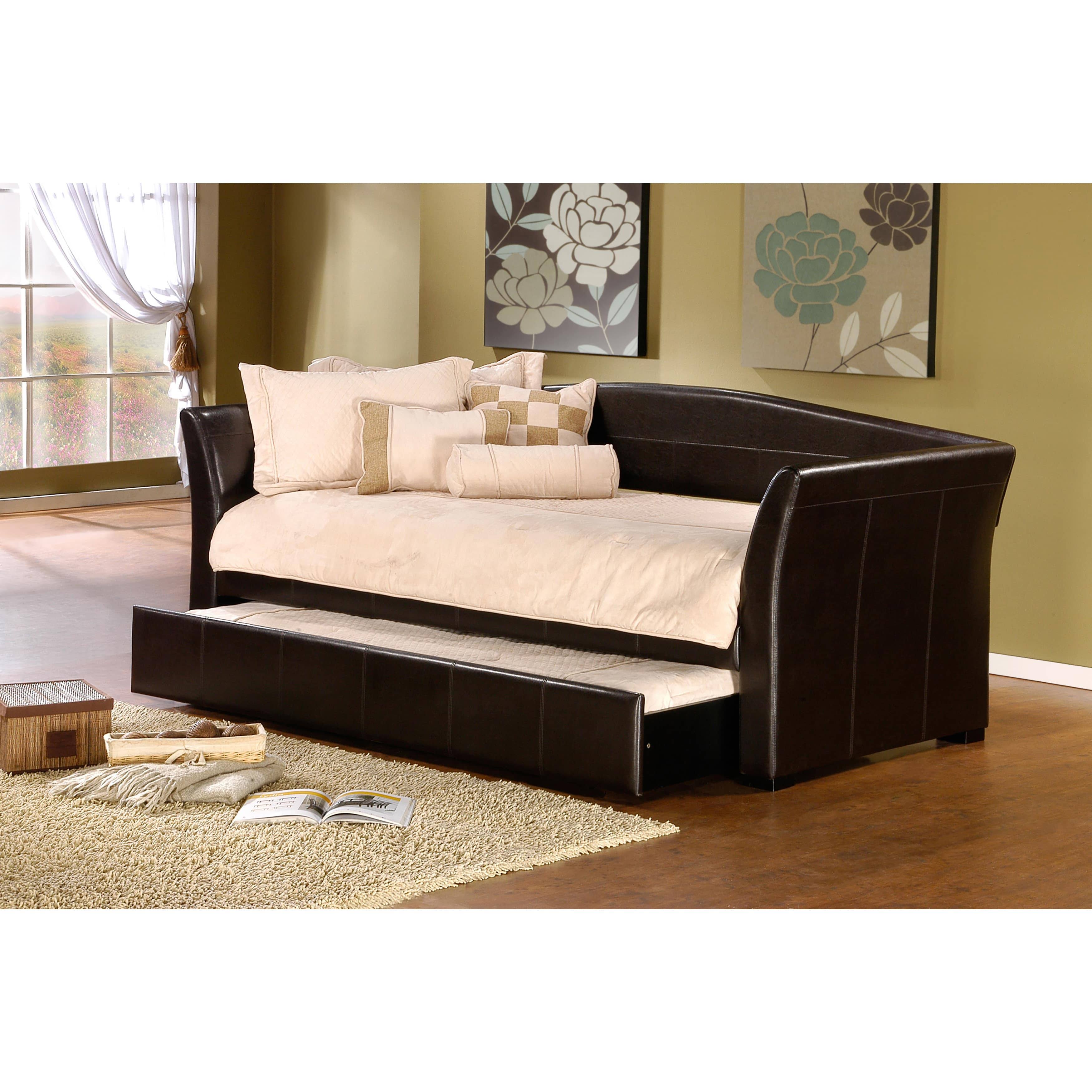 Hillsdale Furniture Montgomery Daybed with Trundle, Brown