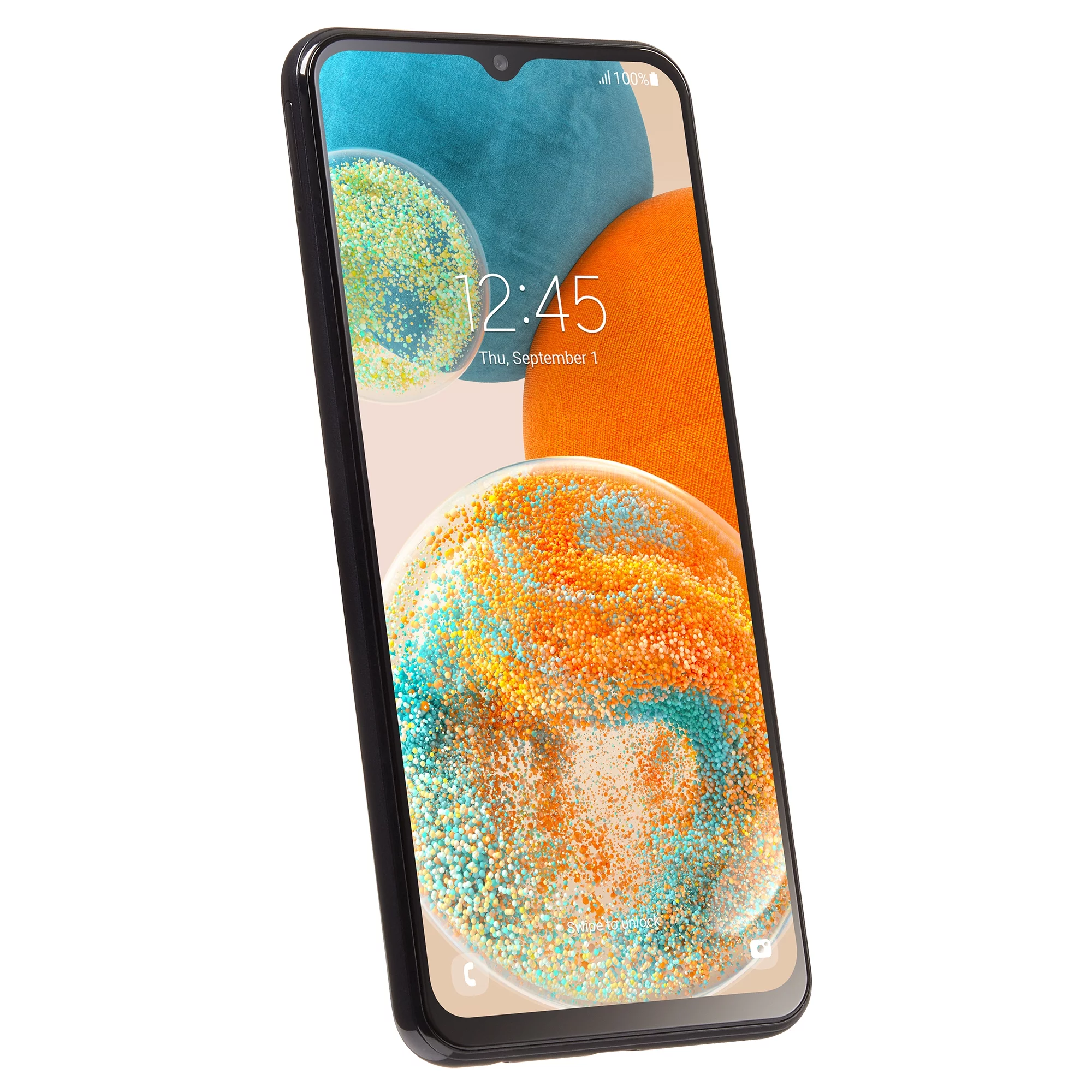 Total by Verizon Samsung Galaxy A23, 64GB, 6GB Ram, Black- Prepaid Smartphone [Locked to Total by Verizon]