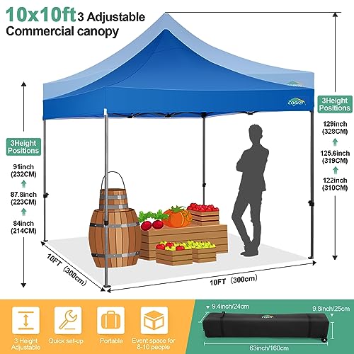 COBIZI 13x26 Pop Up Tent 13x26 Canopy with Sidewalls Heavy Duty Canopy Party Tent for Parties