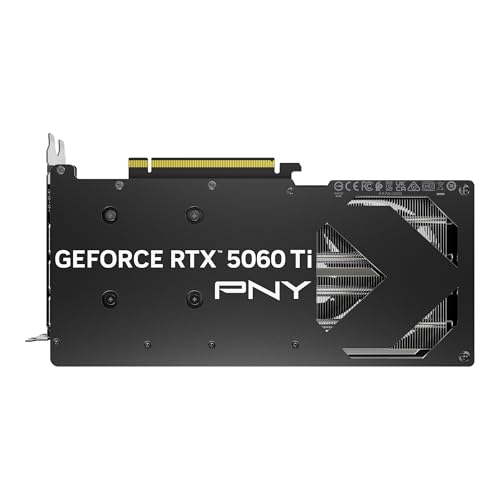 PNY NVIDIA GeForce RTX&trade; 5060 Ti 16GB Overclocked Dual Fan Graphics Card (DLSS 4, PCIe&reg; 5.0, HDMI&reg;/DP 2.1, 2-Slot)