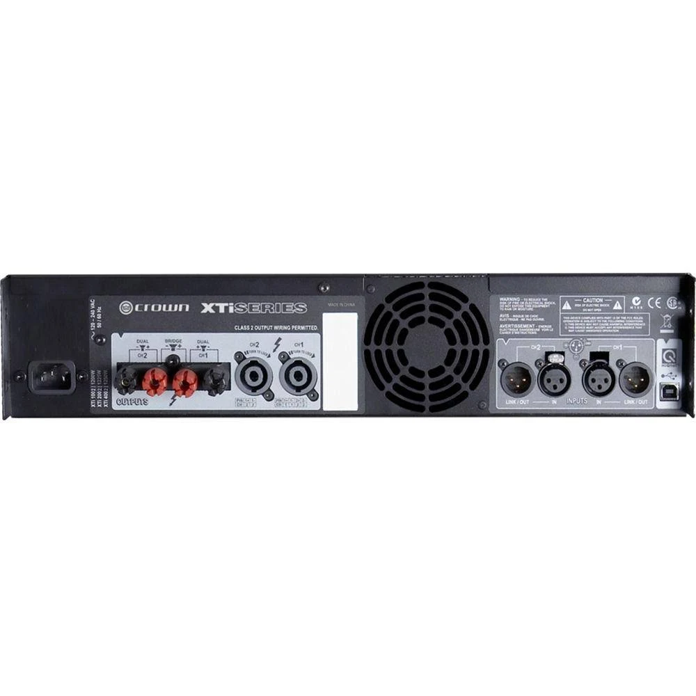Crown Xti 2002 Two-Channel 800W Power Amplifier