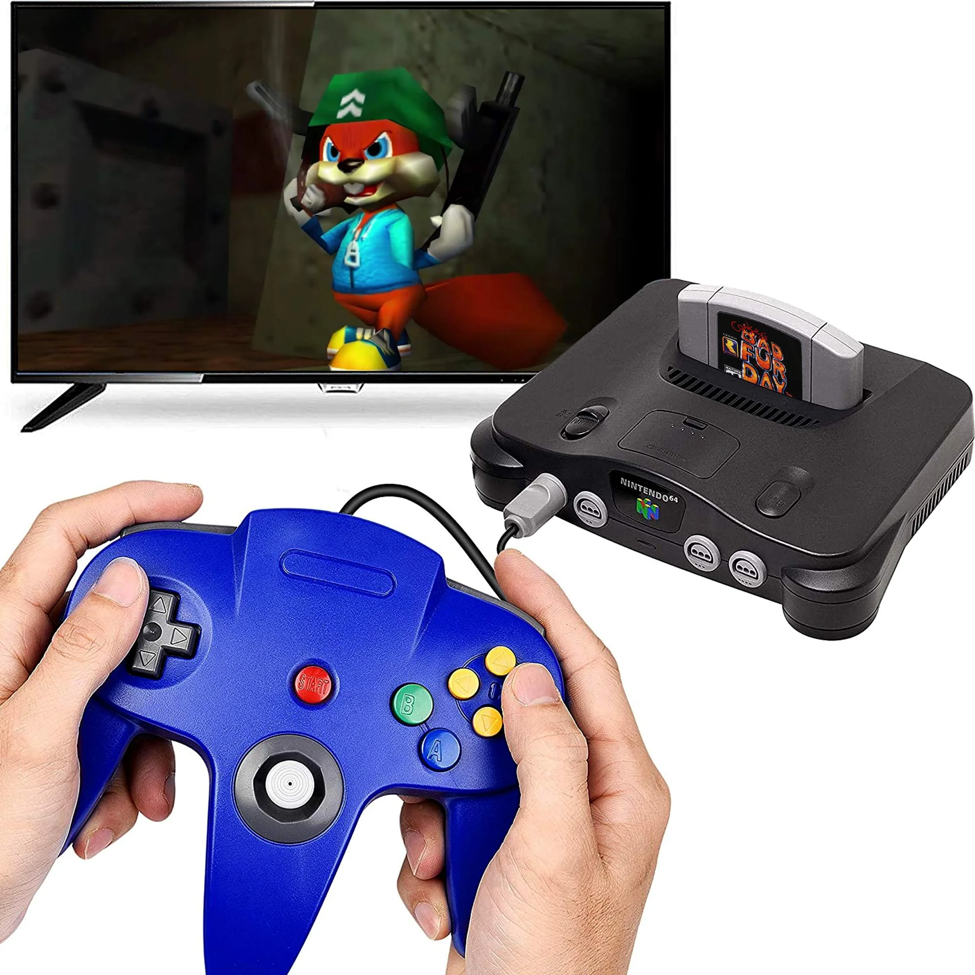 Nintendo 64 Conkers Bad Fur Day N64 Game Cartridge Console US Version / n64 Game