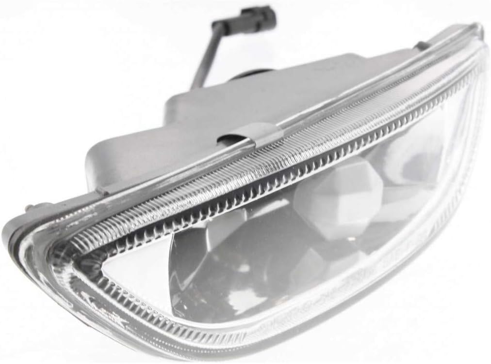 For 2001 2002 Toyota Corolla Pair Driver and Passenger Side Fog Light With Bulbs Included TO2592105 TO2593105 | 81220-02030 81210-02040 ; Pack of 2