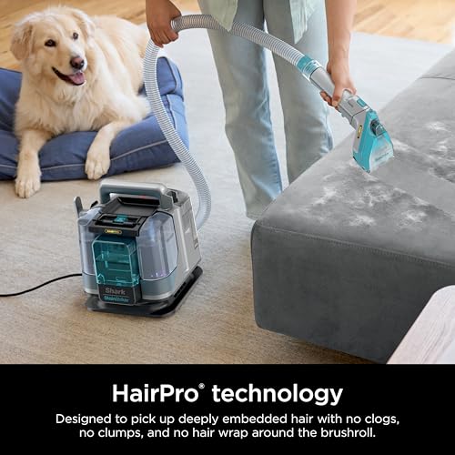 Shark StainStriker Portable Carpet Upholstery & Area Rug Cleaner, Bonus XL Tool & Full-Size Cleaning Solution, Stain & Odor Remover
