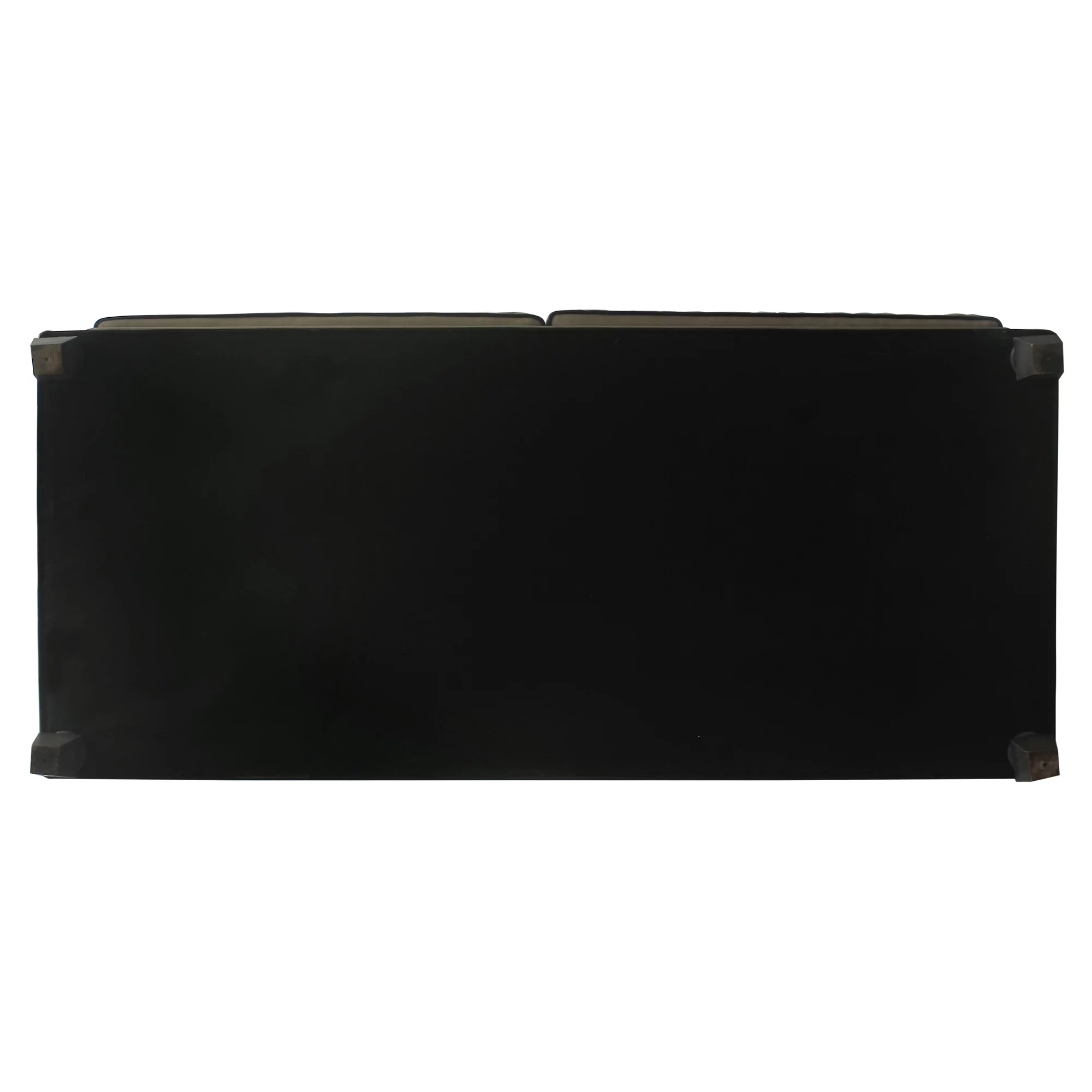 ACME House Beatrice Sofa with 4 Pillows in Tan, Black and Charcoal