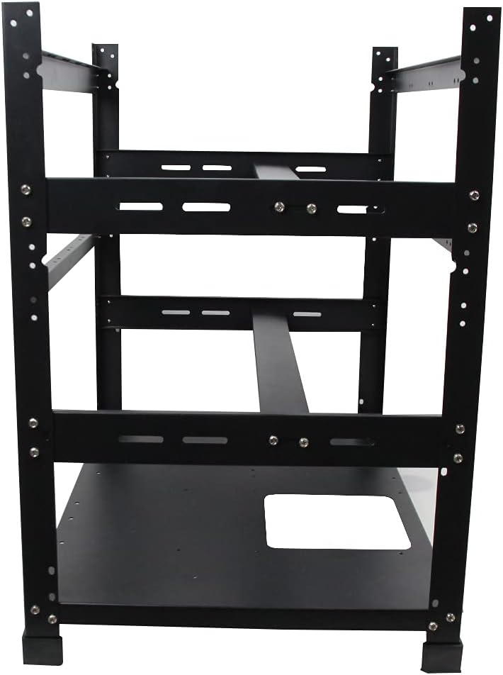 Open Mining Frame for 12 GPU Mining Case Server Rack Motherboard Bracket ETH/ETC/ZEC Ether Accessory Tool 3 Layers