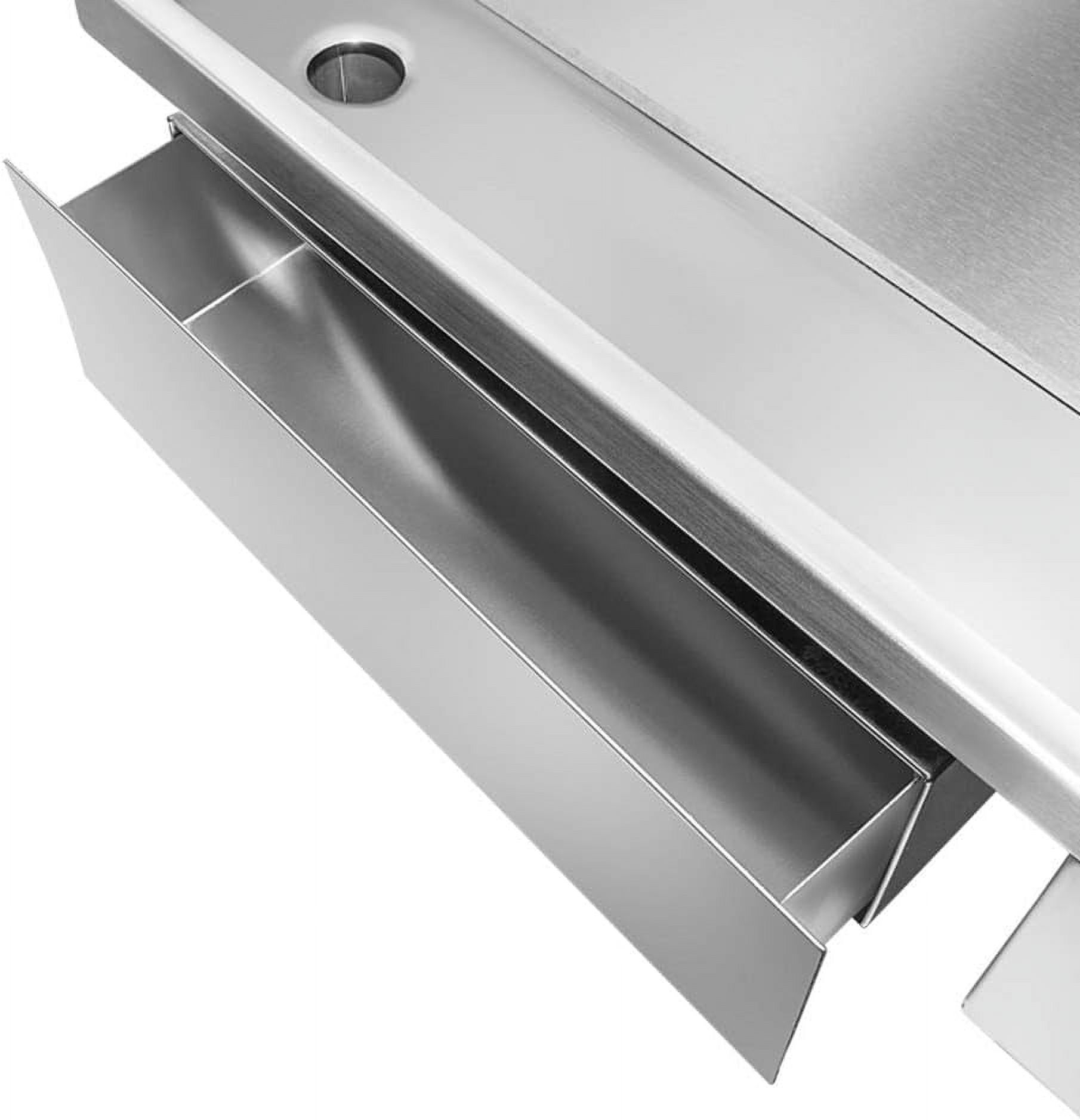 Flat Top Griddle | Teppanyaki Grill With Single Thermostat | Griddle | 21.50’ X 16.00’ | 110V