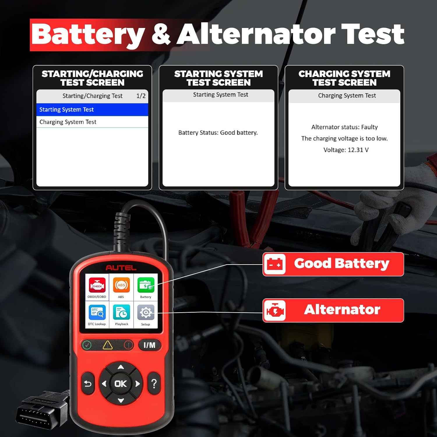 Autel Scanner MaxiCOM MK808Z-BT with Autolink AL549 OBD2 Scanner, Bidirectional Scan Tool with 28+ Services, Upgrade of MaxiCheck MX808S & MK808S