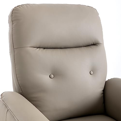 Merax, Dark Gray Power Lift Recliner Chair for Elderly with Adjustable Massage Function and Side Pocket for Adults and Seniors
