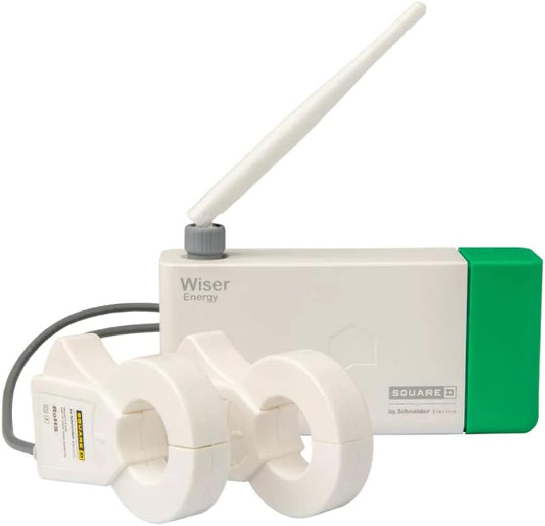 Square D by Schneider Electric WISEREM Energy Monitor System, White