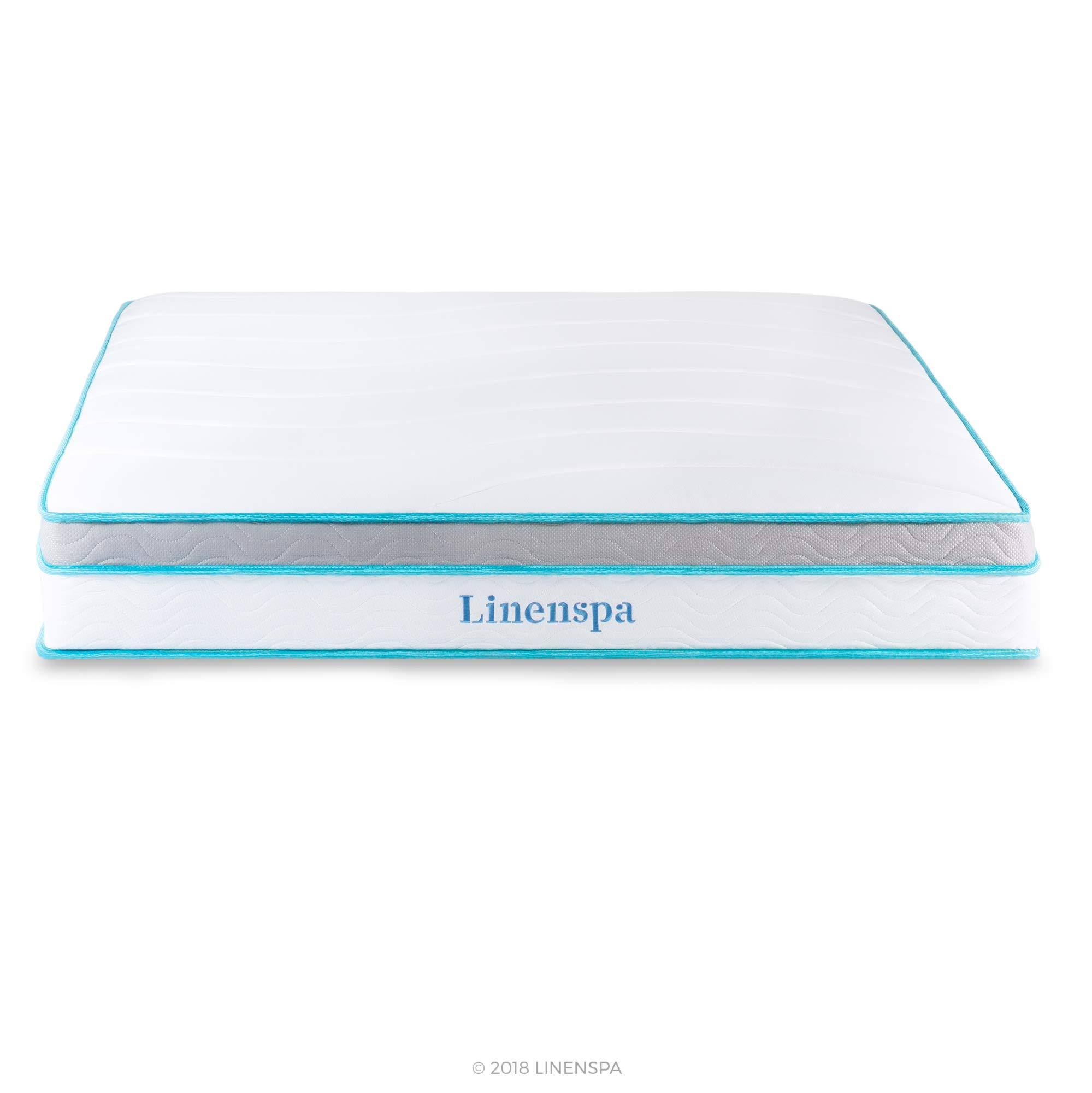 Linenspa 10 inch Memory Foam and Innerspring Hybrid Mattress - Medium Feel - Queen