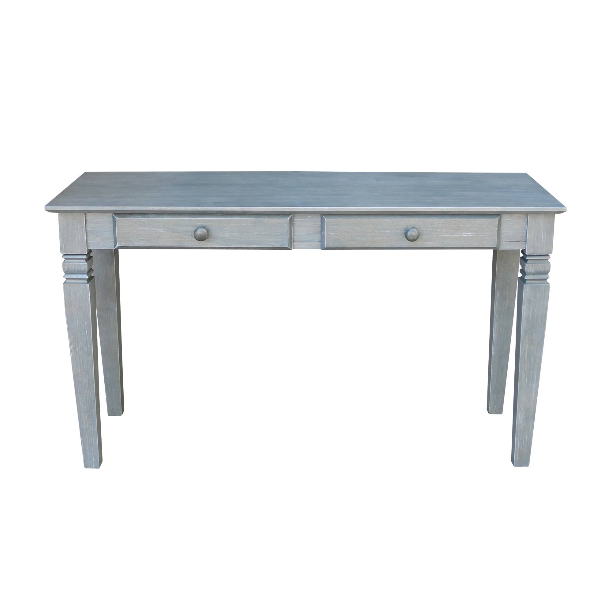 International Concepts Java Console Table with 2 Drawers - Black