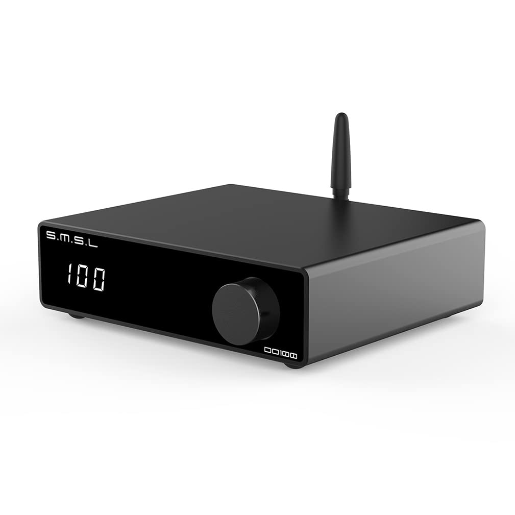 SMSL DO100 USB DAC ES9038Q2Mx2 OPA1612x4 Bluetooth5.0 DSD512 32bit/768kHz USB/BT/Opt/Coax Input RCA/XLR Output High Resolution Balanced Audio Decoder