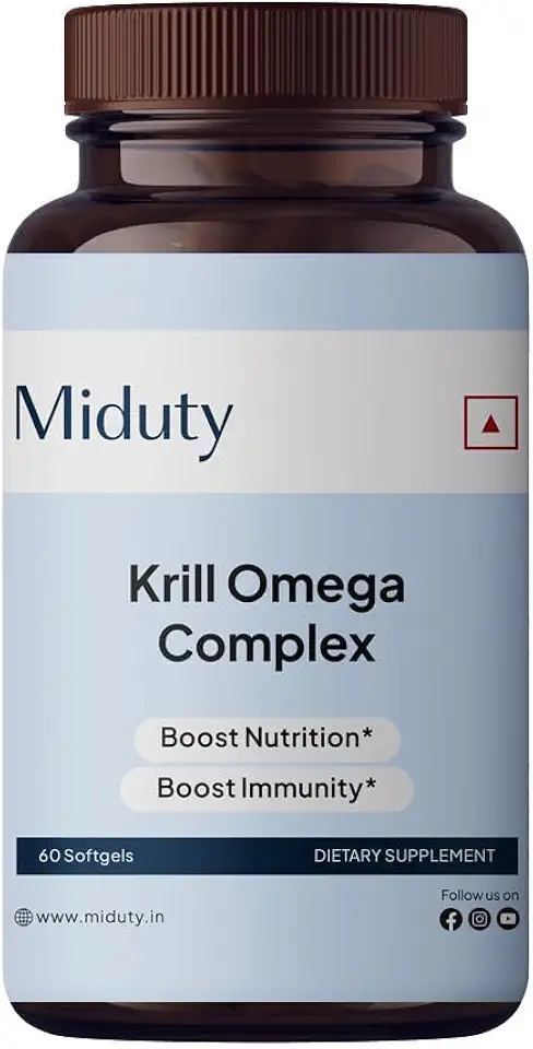 Krill Oil - Wild Salmon - Omega 3 Krill Oil - Astaxanthin - EPA & DHA - 60 Softgels - Kansas Nuitrition - HNZSDS