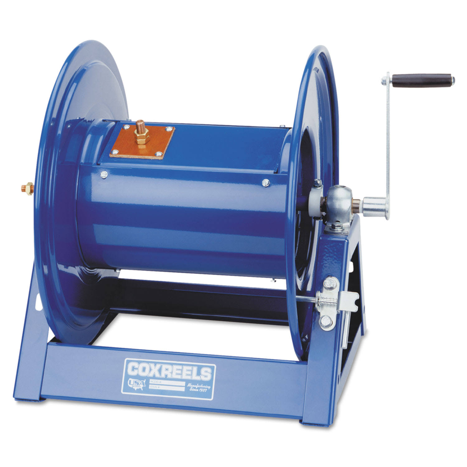 Coxreels Large Capacity Hand Crank Welding Cable Reel