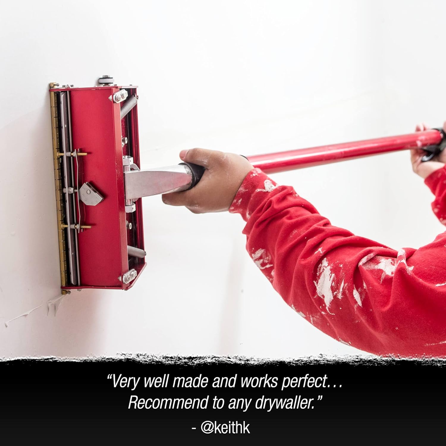 Drywall Flat Box Extension Handle, 23" to 32" - LEVEL5 | Pro-Grade, Anodized Aluminum | 4-782