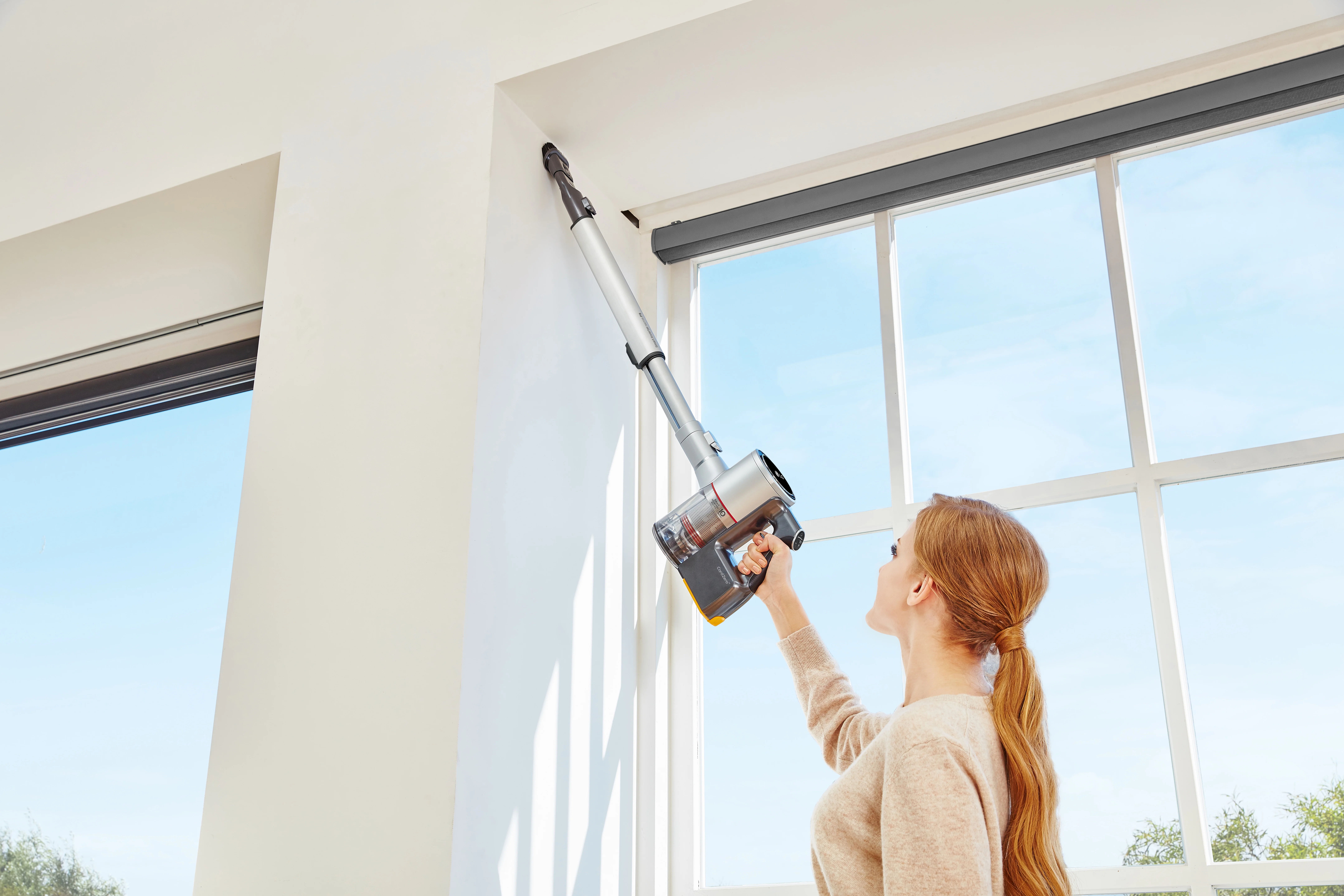 Restored LG CordZero A9 Charge Plus Cordless Stick Vacuum, Matte Silver - (Refurbished)