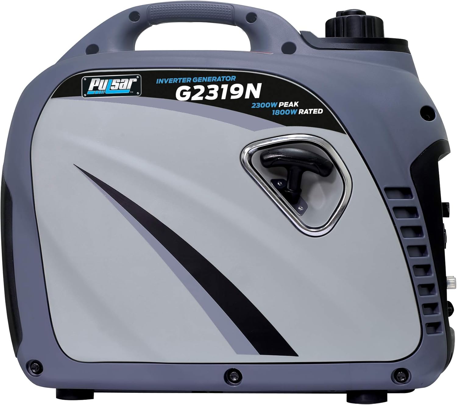 Pulsar Products G450RN, 4500W Portable Quiet Remote Start & Parallel Capability, CARB Compliant Inverter Generator, 4500-Watt Gray