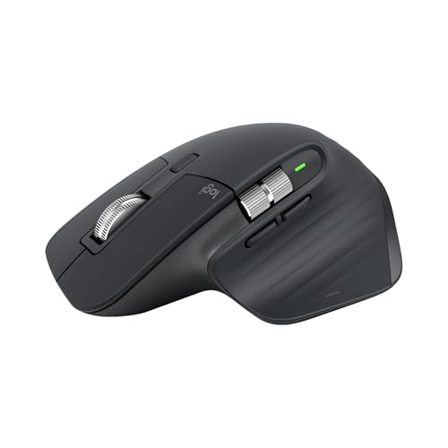 Logitech MX Keys S Combo - Performance Wireless Keyboard and Mouse with Palm Rest, Customizable Illumination, Fast Scrolling, Bluetooth, USB C