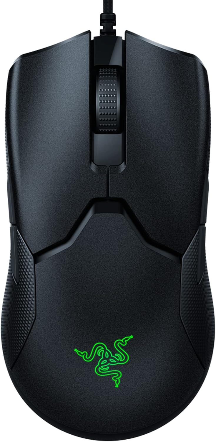 Razer Viper 8KHz Ultralight Ambidextrous Wired Gaming Mouse: Fastest Gaming Switches - 20K DPI Optical Sensor - Chroma RGB Lighting