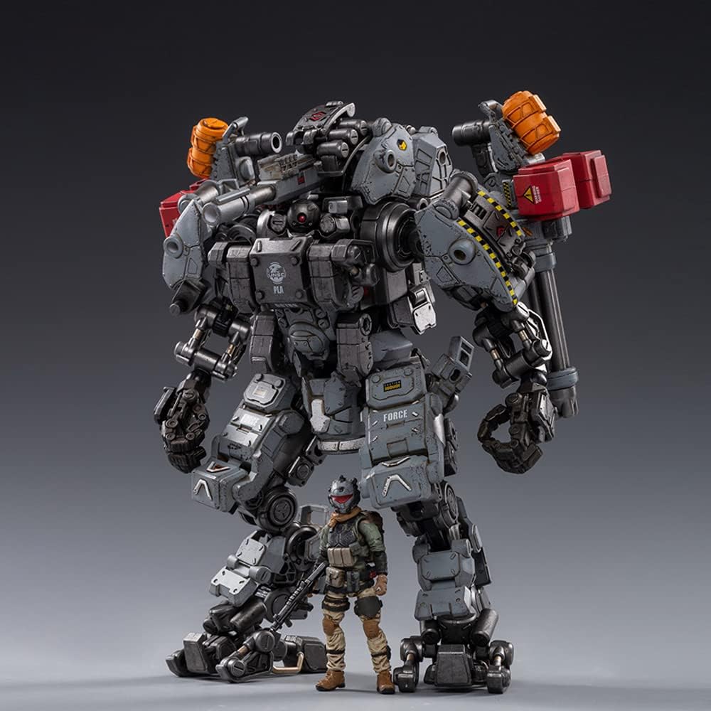 HiPlay JoyToy 1/25 Science-Fiction Robot Mecha Action Figures Full Set-Dark Source Series-Iron Wrecker 02 Tactical Mecha