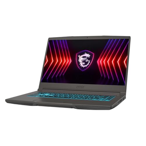 msi Thin Gaming Laptop, 15.6" FHD 144Hz, Intel i5-13420H, RTX 3050, 16GB RAM, 512GB NVMe SSD, Windows 11 Home