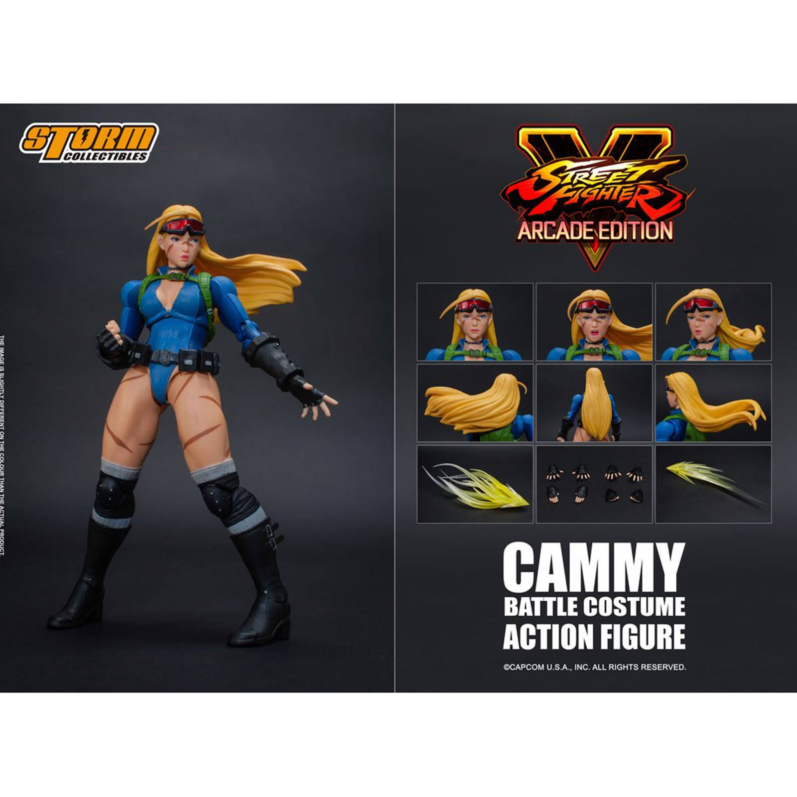 Storm Collectibles 1/12 Cammy Battle Costume Street Fighter V