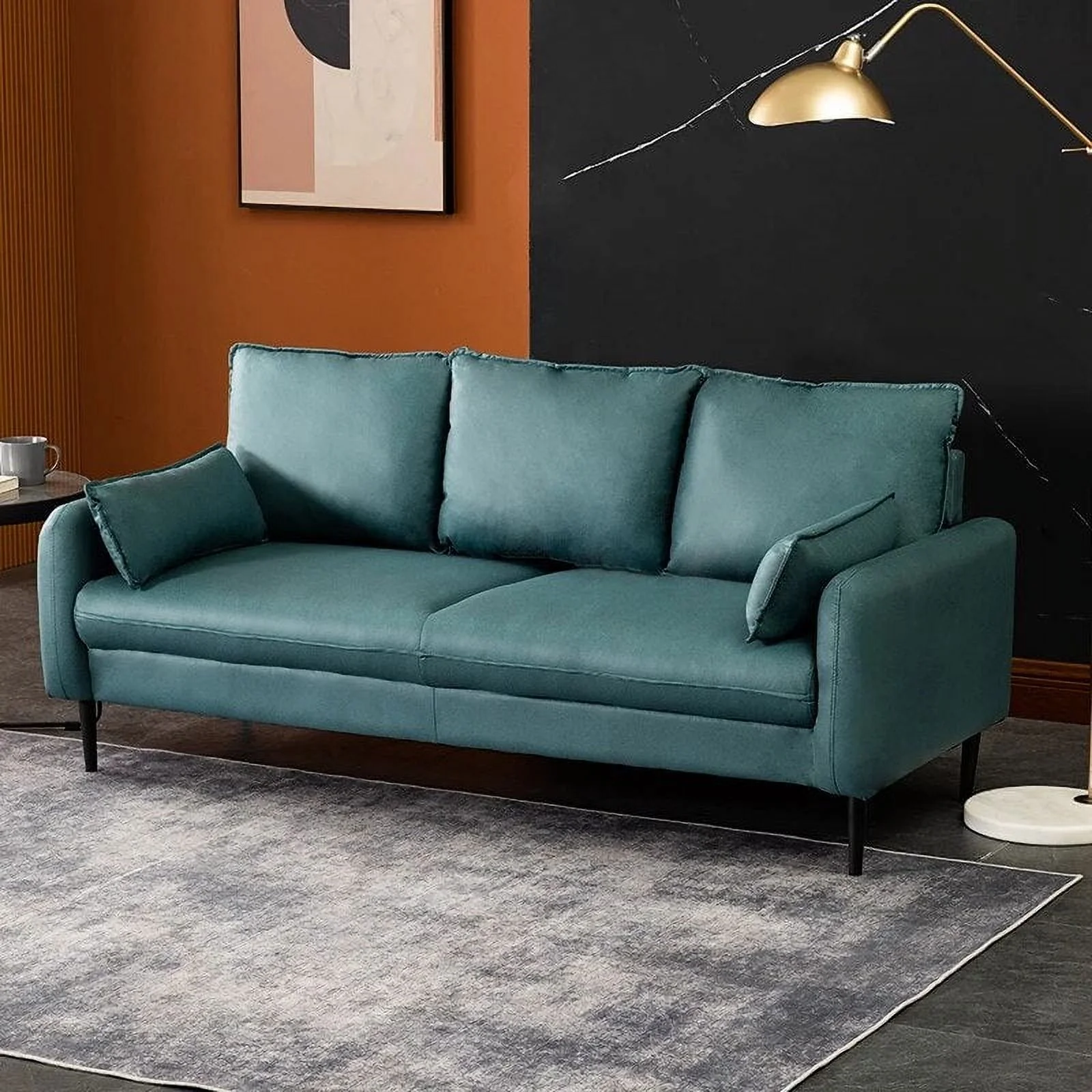 Nordic Chairs Sofa Couch Lounge Bedroom Sofa Lazy Modern Sofas Modernos Para Sala Furniture Living Room Sofa Set LQQ30XP