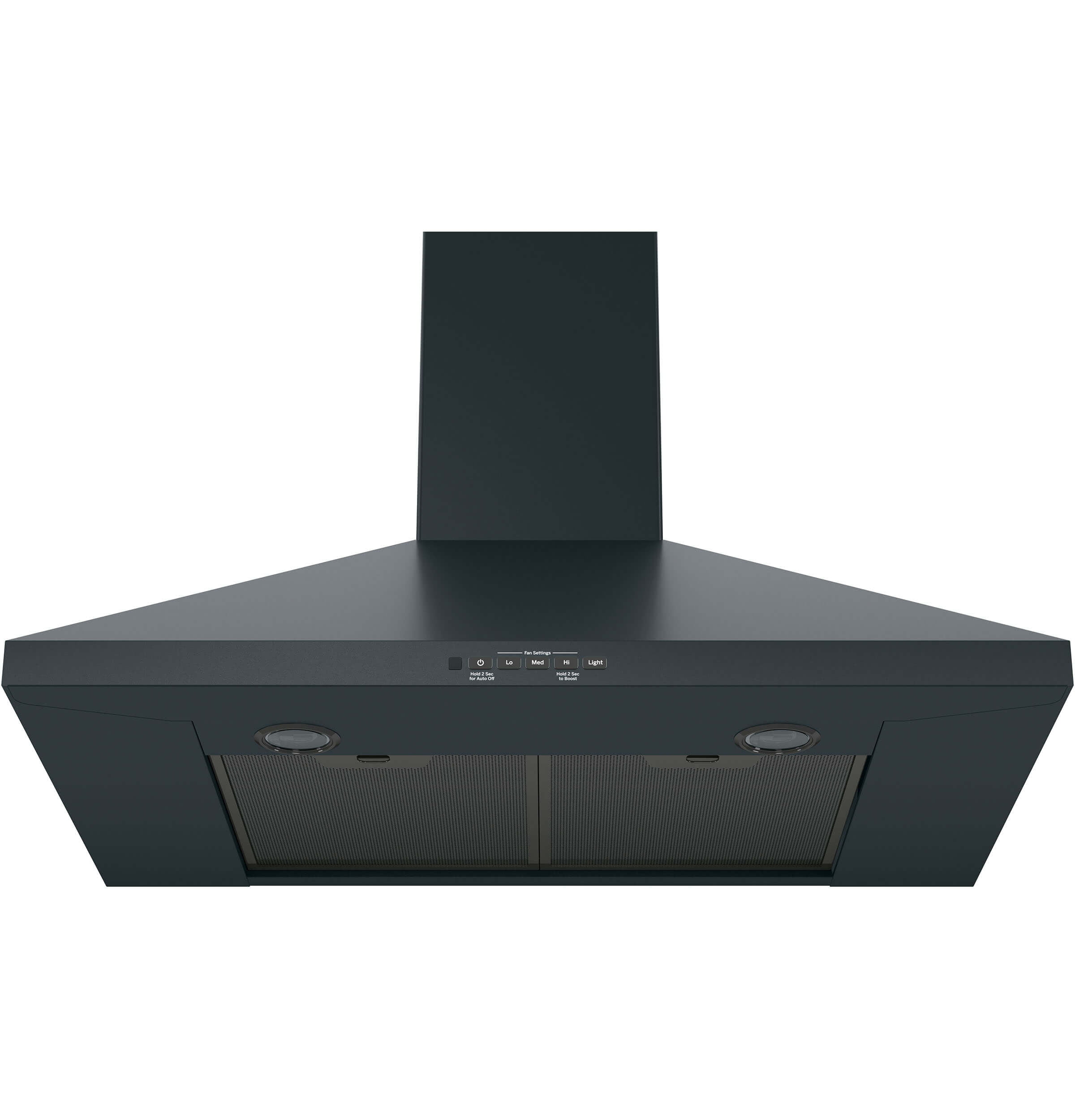 Ge Jvw5301 350 Cfm 30" Wide Wall Mounted Range Hood - Black