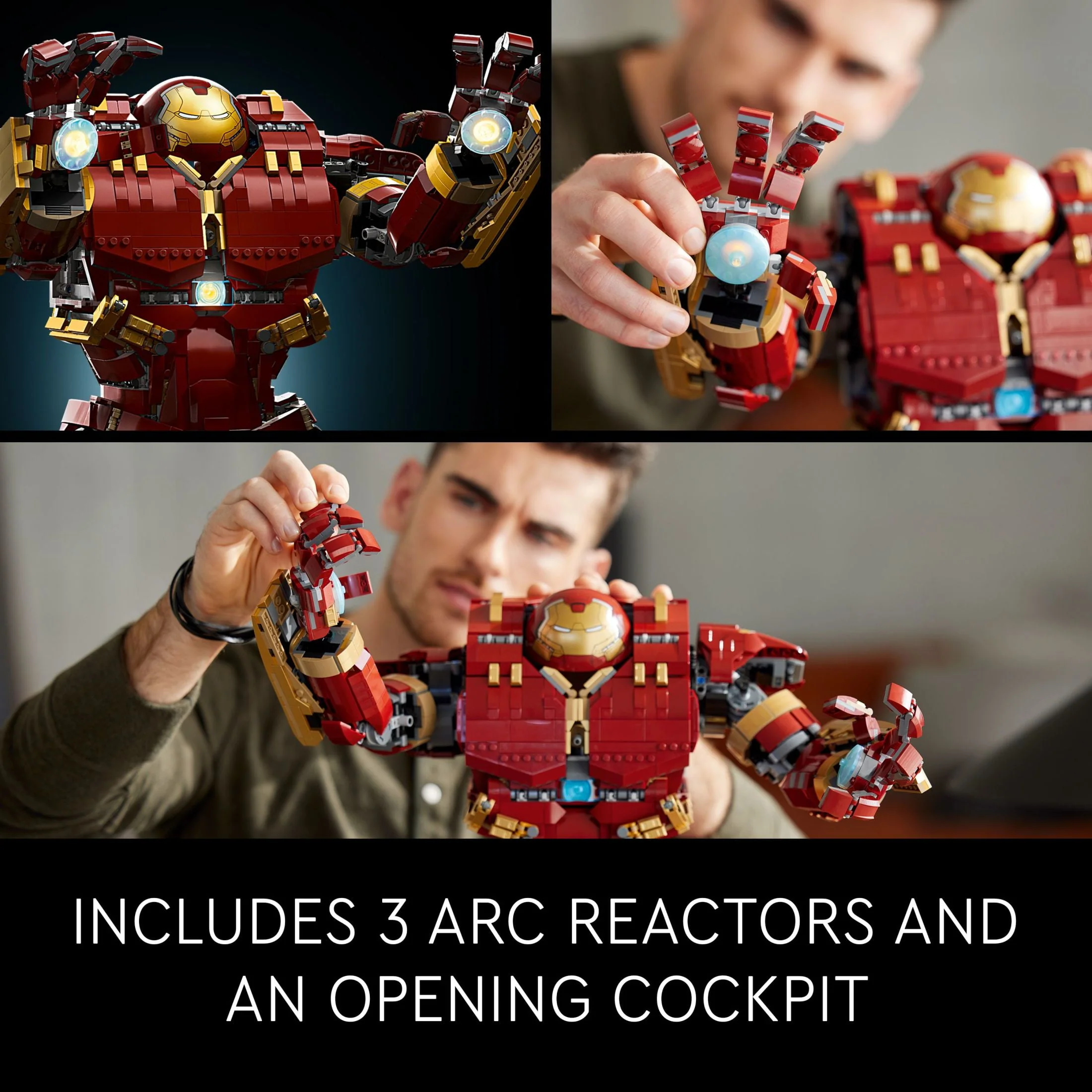 LEGO Marvel Hulkbuster 76210 Building Set - Avengers Movie Inspired Building Set with Minifigure