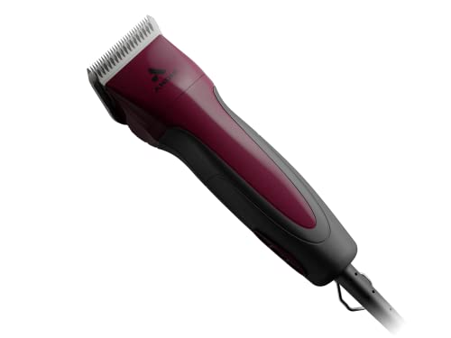 Andis 68530 Excel Professional 5-Speed Detachable Blade Clipper Kit - Animal/Dog Grooming, Rotary Motor, Soft-Grip Anti-Slip Housing, 14-Inch Cord