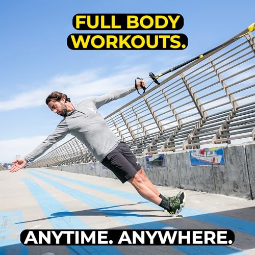 TRX GO Suspension Trainer System, Full-Body Workout for All Levels & Goals, Lightweight & Portable, Fast, Fun & Effective Workouts
