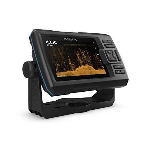 Garmin 010-01872-00 STRIKER 5CV with Transducer, 5" GPS Fishfinder, CHIRP Traditional And ClearVu Scanning Sonar Transducer